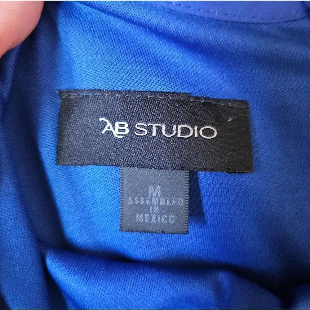 AB Studio Blue Dress - Picture 3 of 11